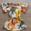 fernandaramoskids com br Vestido Infantil Feminino Manga Curta Ampla Estampado1