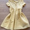 fernandaramoskids com br Vestido Infantil Feminino Rodado Laise Amarelo2