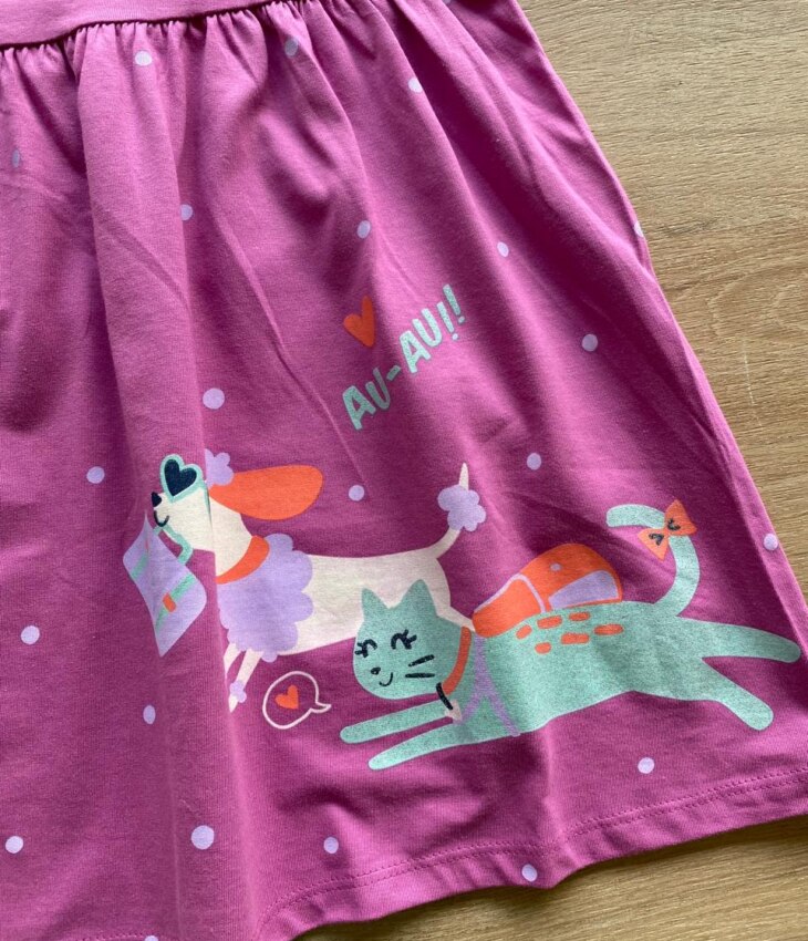 fernandaramoskids com br Vestido Infantil Feminino Rodado Lilás1