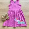 Vestido Infantil Feminino Rodado Lilás Fernanda Ramos Kids