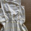 fernandaramosstore com br Vestido Infantil Feminino Rodado Listrado de Amarelo1