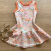 Vestido Regata Infantil Feminino Estampado Fernanda Ramos Kids