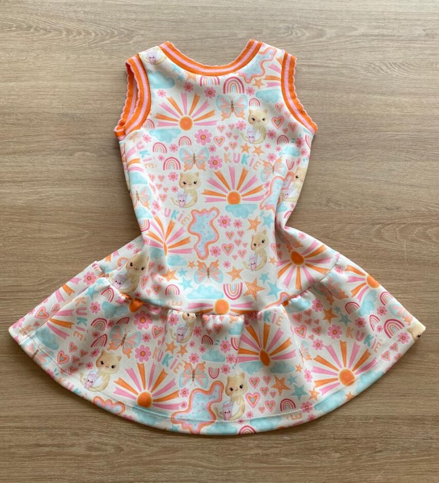fernandaramoskids com br Vestido Regata Infantil Feminino Estampado2
