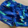 fernandaramoskids com br Bermuda Infantil Masculina Azul Estampada Jacaré1