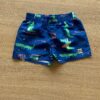 Bermuda Infantil Masculina Azul Estampada Jacaré Fernanda Ramos Kids