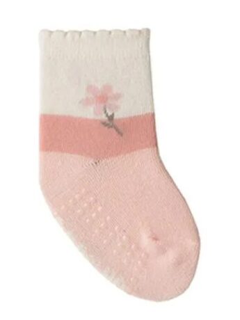 Kit com 3 Meias Infantil Feminina Antiderrapante Estampadas Fernanda Ramos Kids