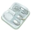 Kit Cuidados com 5 Peças + Nécessaire Infantil Masculino Cinza Fernanda Ramos Kids