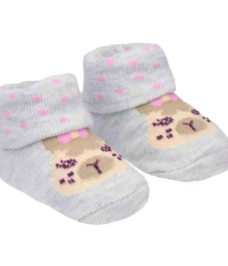 fernandaramoskids com br kit Meia com 2 Pares Rn Cinza Vaquinha e Lhama2