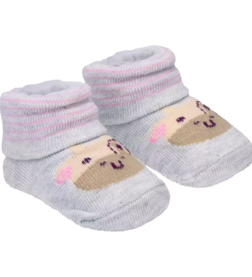 fernandaramoskids com br kit Meia com 2 Pares Rn Cinza Vaquinha e Lhama1
