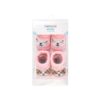 kit Meia com 2 Pares Rn Rosa Cachorrinha e Gatinha Fernanda Ramos Kids