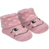 fernandaramoskids com br kit Meia com 2 Pares Rn Rosa e Rosé Monstrinha1