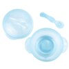 fernandaramoskids com br Kit Refeição Pimpolho Bowl com Colher Infantil Masculino Azul2