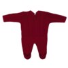 fernandaramoskids com br Kit Saída Maternidade Infantil Unissex Macacão e Manta Vermelho2