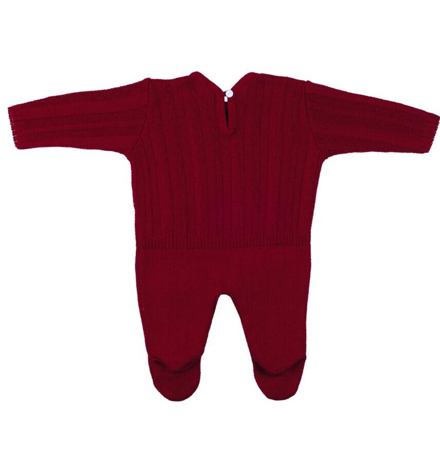 fernandaramoskids com br Kit Saída Maternidade Infantil Unissex Macacão e Manta Vermelho2