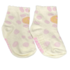 Meia Infantil Feminina Cano Alto Antiderrapante Off White Girafa Fernanda Ramos Kids