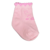 Meia Infantil Feminina Cano Baixo Rosa Bebê Porquinha Fernanda Ramos Kids