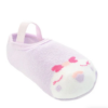 Meia Infantil Sapatilha Feminina Antiderrapante Lilás Estampada Fernanda Ramos Kids