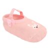 Meia Infantil Sapatilha Feminina Antiderrapante Rosa Coelhinho Fernanda Ramos Kids