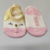 fernandaramoskids com br Meia Infantil Sapatilha Feminina Bege Ursinha1