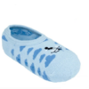 Meia Infantil Sapatilha Masculina Antiderrapante Azul Avião Fernanda Ramos Kids