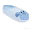 Meia Infantil Sapatilha Masculina Antiderrapante Azul Urso Fernanda Ramos kIds