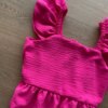 fernandaramoskids com br Vestido Infantil Feminino Curto Pink com Amarração Atrás1