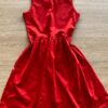 fernandaramoskids com br Vestido Infantil Feminino Rodado Vermelho Estrelas3