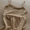 fernandaramoskids com br Vestido Infantil Feminino Soltinho Alça Fina Animal Print Bege1