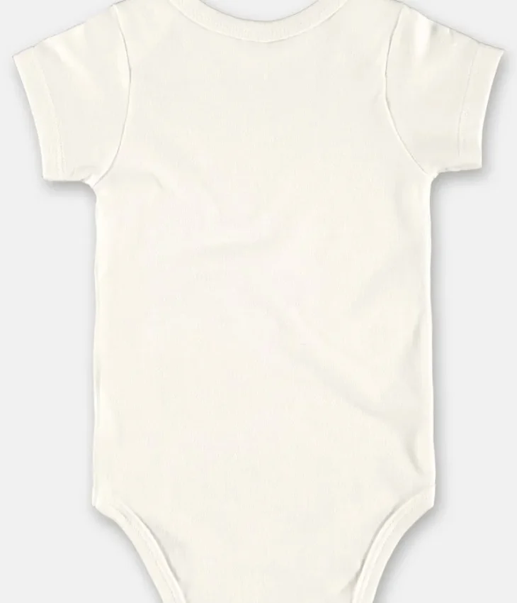 fernandaramoskids com br Body Infantil Manga Curta Suedine Unissex Off White1