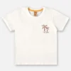 fernandaramoskids com br Conjunto Infantil Masculino Camiseta Off White e Bermuda Estampada1