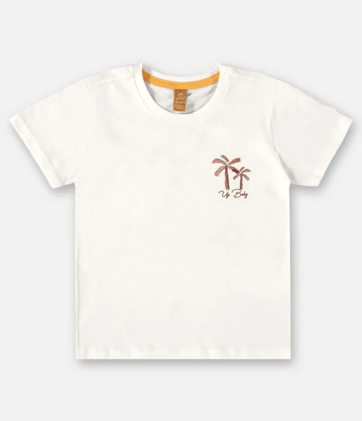 fernandaramoskids com br Conjunto Infantil Masculino Camiseta Off White e Bermuda Estampada1