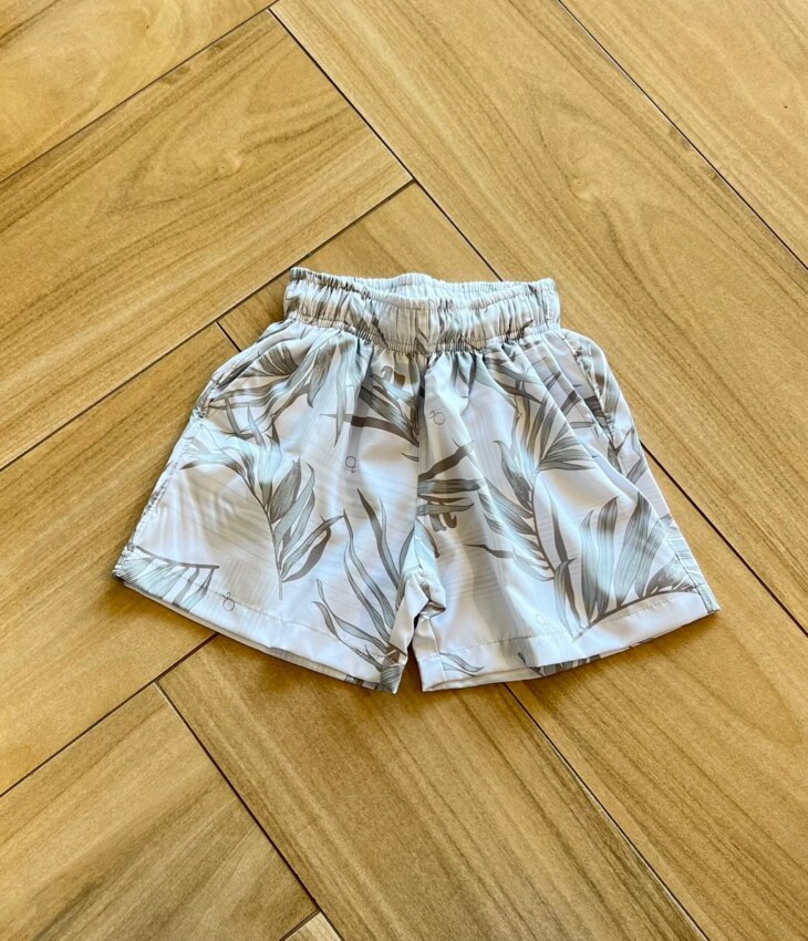 Bermuda Infantil Masculina Boxer Essencial Estampada Fernanda Ramos Kids