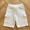 fernandaramoskids com br Bermuda Infantil Masculina Moletom com Bolso Cru2