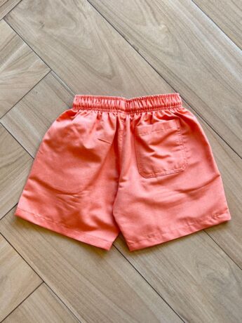 Bermuda Infantil Masculina Resort Casual Laranja Fernada Ramos Kids