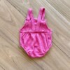 fernandaramoskids com br Body Infantil Feminino Romper e Babador em Favo Pink2