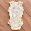 fernandaramoskids com br Body Infantil Feminino sem Manga Suedine Estampa Patinhos Amarelo3