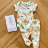 fernandaramoskids com br Calça Masculina Infantil em Suedine Estampa Animal Off White1
