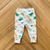 Calça Masculina Infantil em Suedine Estampa Animal Off White Fernanda Ramos Kids
