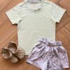 fernandaramoskids com br Camiseta Infantil Masculina Manga Curta Essencial Verde Claro1