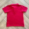 Camiseta Infantil Masculina Polo Manga Curta Vermelha Fernanda Ramos Kids