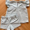 Conjunto Infantil Feminino Blusa com Detalhe e Short com Bolso Fernanda Ramos Kids
