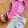 fernandaramoskids com br Conjunto Infantil Feminino Blusa e Short Dino Lilás 1