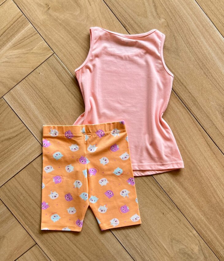 fernandaramoskids com br Conjunto Infantil Feminino Blusa e Short Ursinho Fofurinha 2