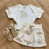 Conjunto Infantil Feminino Blusa e Short Girl Fernanda Ramos Kids