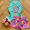 Conjunto Infantil Feminino Blusa e Short Lovely Fernanda Ramos Kids