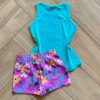 fernandaramoskids com br Conjunto Infantil Feminino Blusa e Short Lovely 2