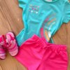 fernandaramoskids com br Conjunto Infantil Feminino Blusa Let Your e Short Pink1