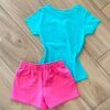 fernandaramoskids com br Conjunto Infantil Feminino Blusa Let Your e Short Pink2