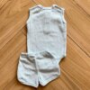 fernandaramoskids com br Conjunto Infantil Feminino Body e Short Azul Bebê 2