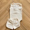 fernandaramoskids com br Conjunto Infantil Feminino Body e Short Bege 2
